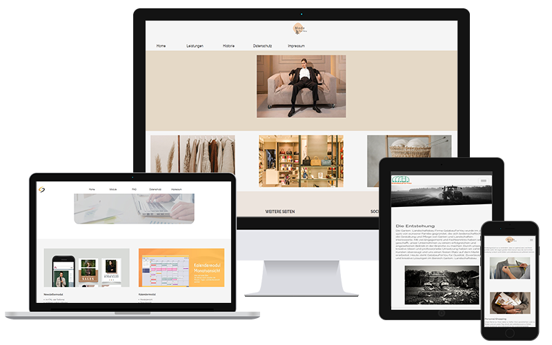 Zusammenstellung von Geräten